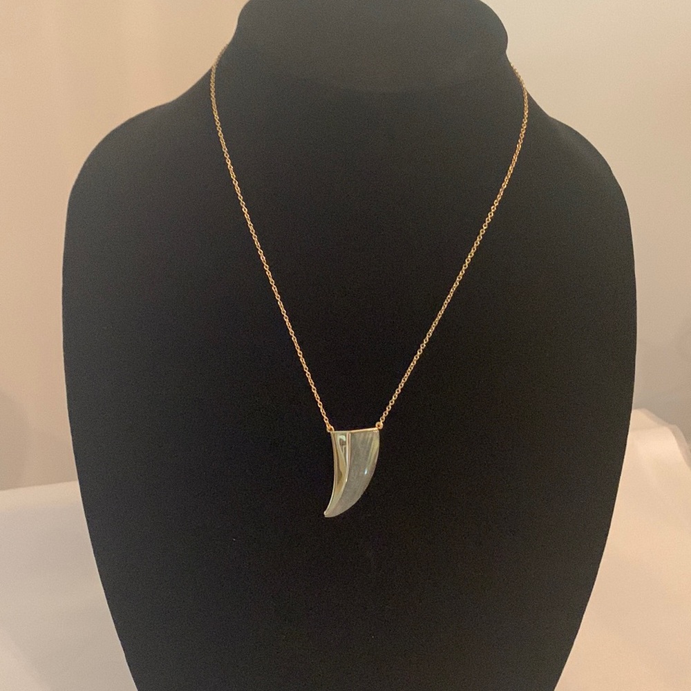 Stella & Dot horn necklace